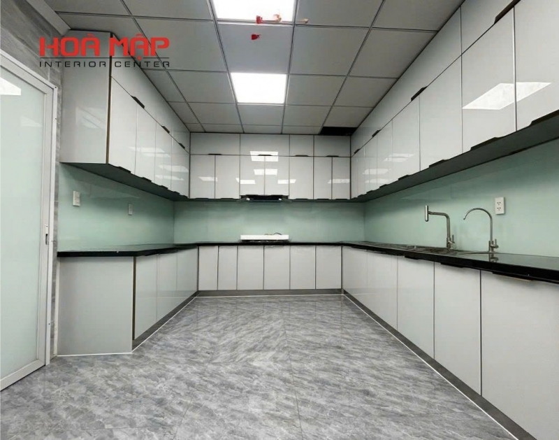 du an tu bep inox tone trang   su ket hop hoan hao cua ben bi va tinh te