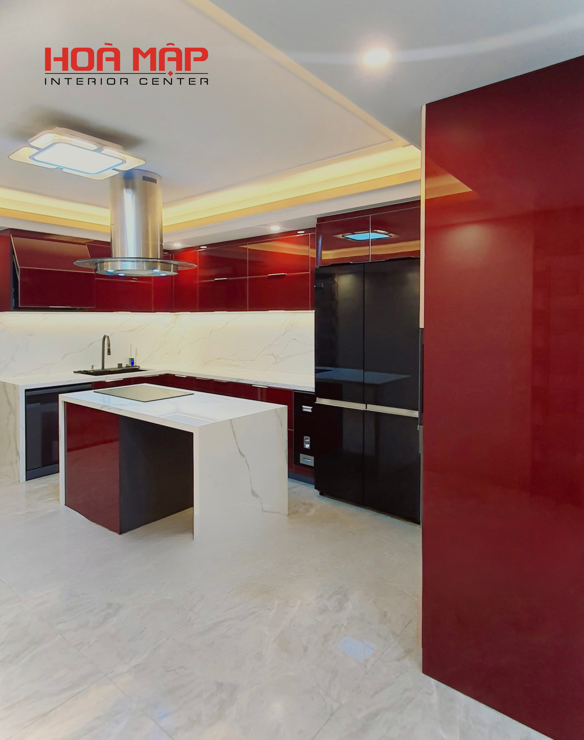 hoan thien bo tu bep inox canh kinh do ruou vang tai tan binh hcm