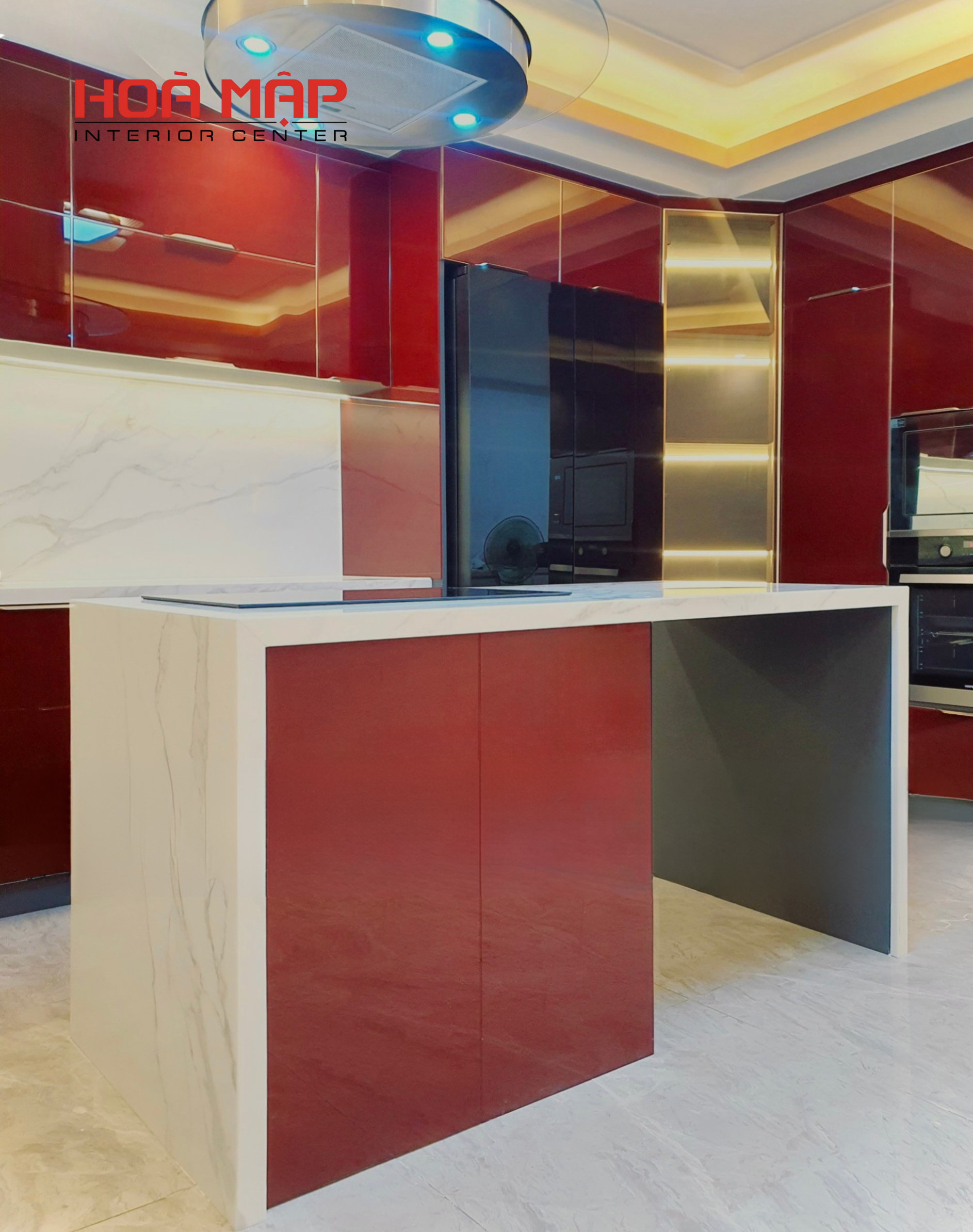 hoan thien bo tu bep inox canh kinh do ruou vang tai tan binh hcm