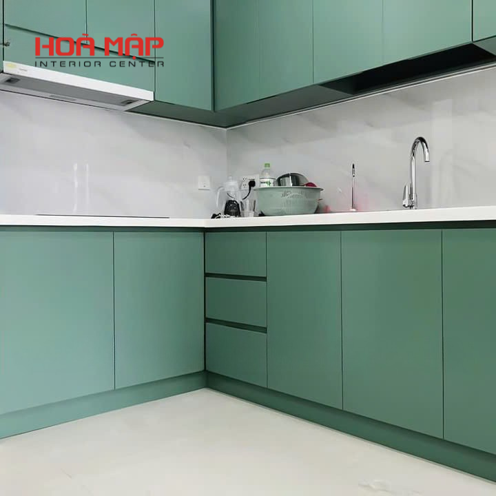 du an tu bep nhua dac cao cap cho can bep hien dai
